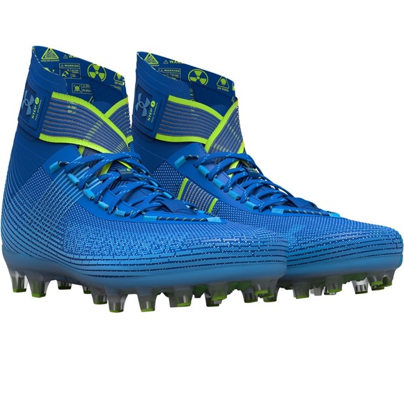 Under Armour Men’s Highlight MC Football Cleats in Royal Blue Size 11.5 - Picture 5 of 5